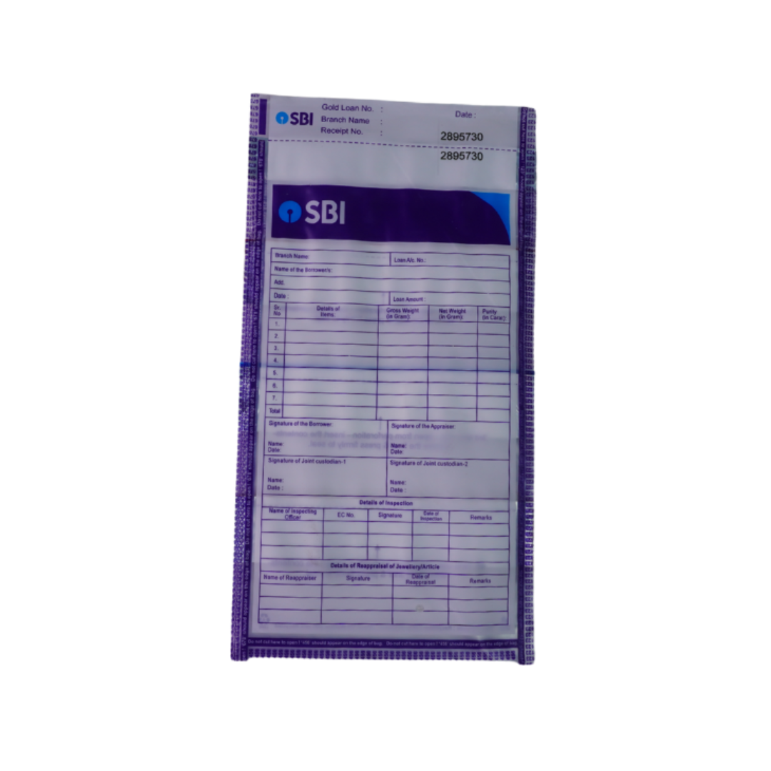 Gold Loan Envelope (1+3 Audit) - Image 2