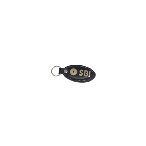 SBI Branded Leather Key Ring