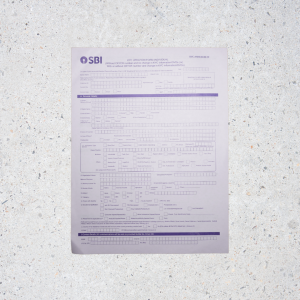SBI KYC Annexure Form