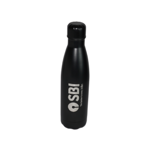 SBI Branded Black Thermostate Steel Bottle (500 ml)
