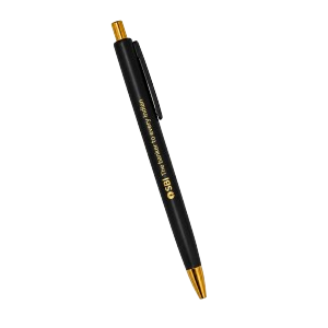 SBI Branded Pen (Black Pen with Golden Tip)