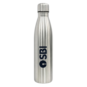 SBI Branded Non-Thermostate Steel Bottle (1 ltr)